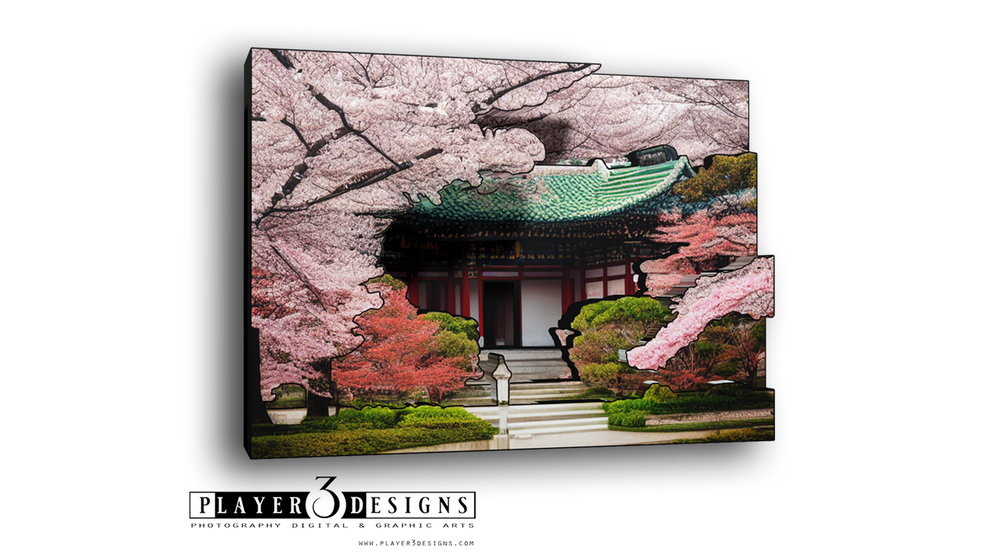 Cherry Blossom Temple