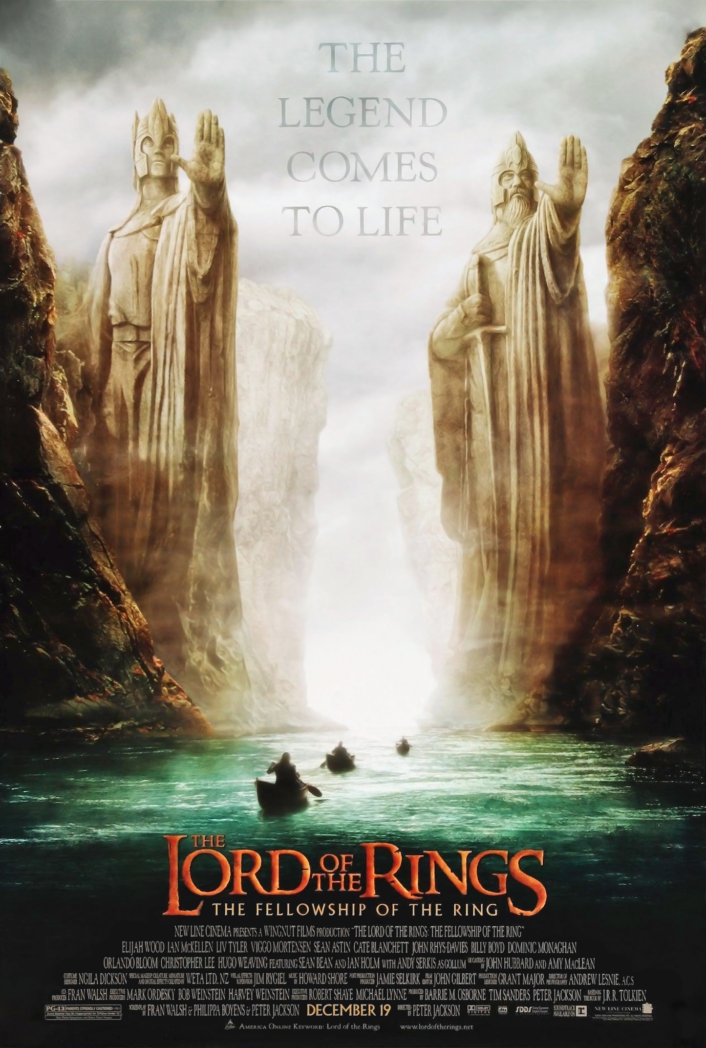 Lord of the Rings:  The Fellowship of the Rings